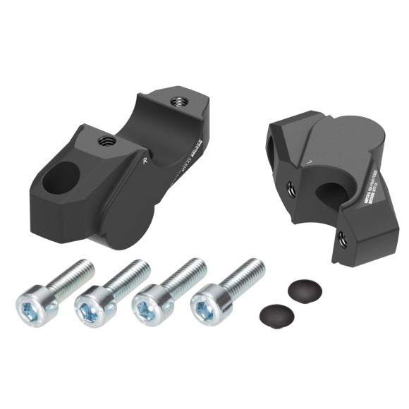 Elevadores de manillar con desplazamiento de 30 mm y retroceso de 25 mm para Yamaha XSR 900 (2016-)