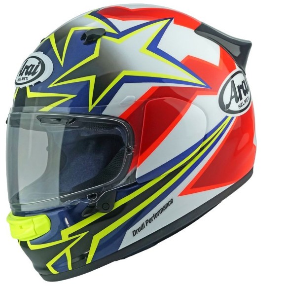 Casco Arai Quantic Star & Stripes ECE 22.06 | Touring Premium | Motocenter Company