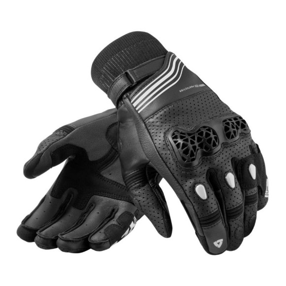Guantes Moto Rev'it Positron Verano | Cuero Ventilado Deportivo