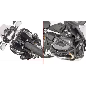 Barras de protección de motor negras para BMW R1250GS de Givi