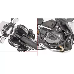 Barras de protección de motor negras para BMW R1250GS de Givi