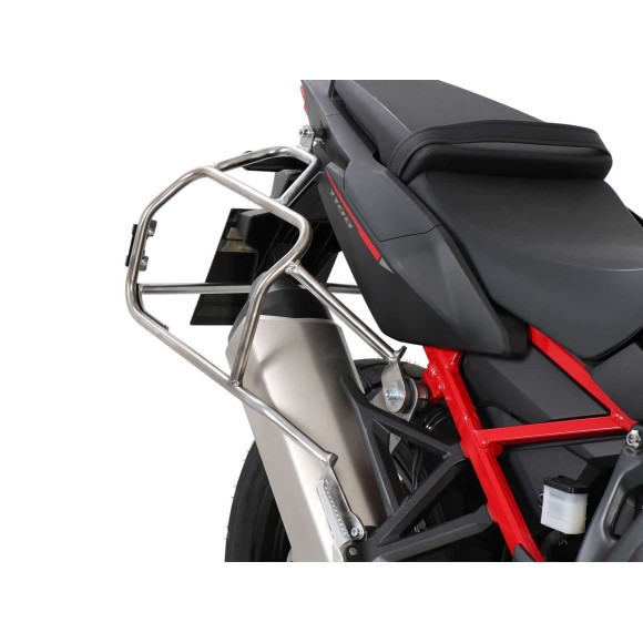 Portamaletas laterale con escotadura para maletas Xplorer 40/37 para Honda CRF 1100 L Africa Twin (2019-2021) Hepco&Becker
