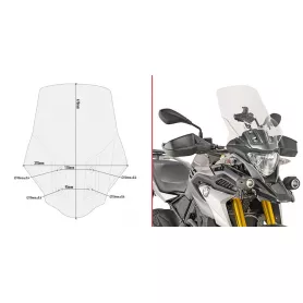 Cúpula Givi para BMW G310GS