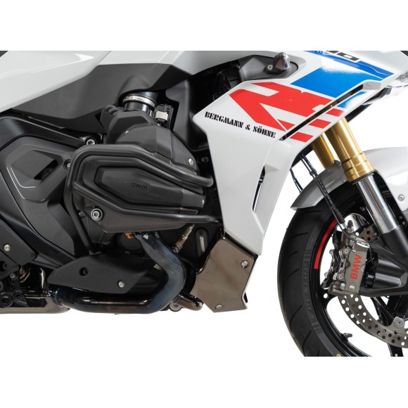 Barras protectoras negras para el motor de la BMW R 1300 RS (2025-)