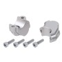 Elevadores manillar BMW F800GS Adventure 30mm retroceso Hepco Becker