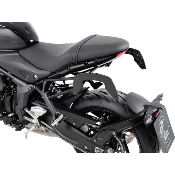 Soporte C-Bow Triumph Trident 660 2025 maletas laterales Hepco Becker