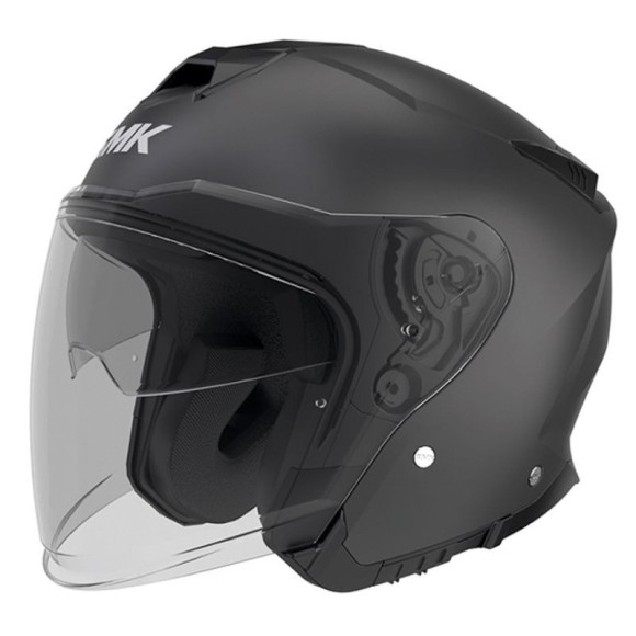 Casco Jet GTJ Negro Mate Urbano Ligero