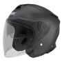 Casco Jet GTJ Negro Mate Urbano Ligero