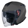 Casco Jet GTJ Gris Cemento Ligero Urbano