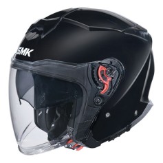 Casco Jet GTJ Negro Brillo Ligero para Ciudad
