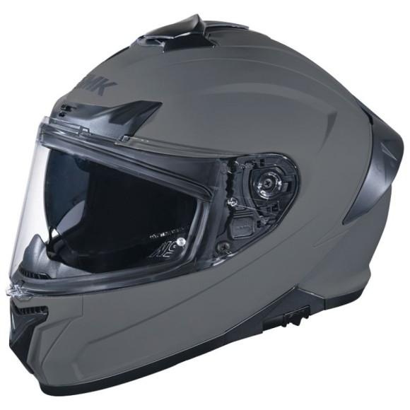 Casco SMK Typhoon Gris Cemento Integral