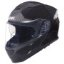 Casco SMK Gullwing Negro Brillo Modular