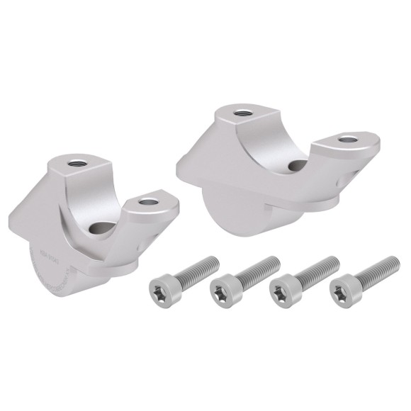 Elevadores manillar BMW R1250RS 30mm 21mm plata