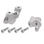 Elevadores manillar BMW R1250RS 30mm 21mm plata