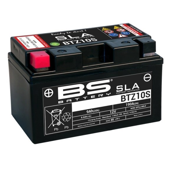 Batería moto BS BATTERY SLA BTZ10S (FA)