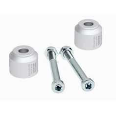 Elevadores Manillar BMW G 310 R 25 mm Plata