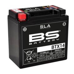 Batería BS Battery SLA BTX14 FA AGM 12V 12Ah
