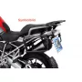 Portamaletas moto con Sistema Lock-it para BMW R 1200 GS LC (2013-2018) - Plata