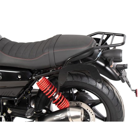 Portaequipajes tubular negro Moto Guzzi V7 Stone | Hepco&Becker