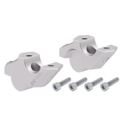 Elevador manillar plata 30mm BMW F 900 XR | Hepco&Becker