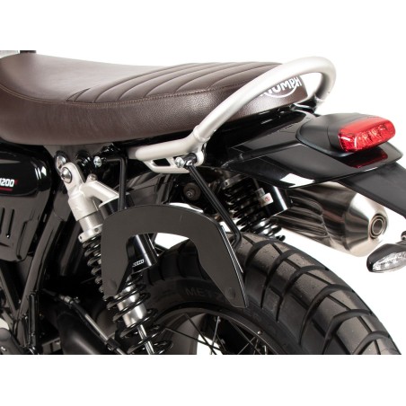 Soporte lateral C-Bow, lado izquierdo para Triumph Scrambler 1200 X (2024-) hepco&Becker