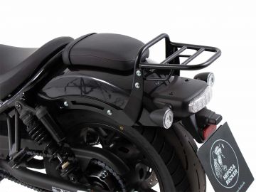 Portaequipajes trasero tubular negro para Honda CMX 1100 Rebel / DCT / SE (2025-)