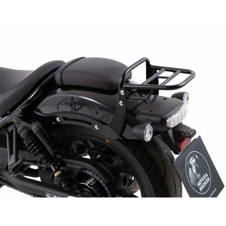 Portaequipajes trasero tubular negro para Honda CMX 1100 Rebel / DCT / SE (2025-)