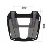 Soporte para baúl Easyrack para Moto Guzzi V100 Mandello / S (2022-)