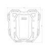 Hepco & Becker Universal Smartrack Negro 680100 01 01