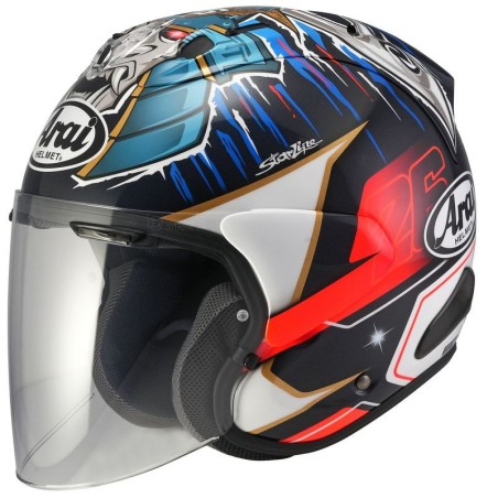 Casco Jet Arai SZ-R VAS EVO Pedrosa Shogun Replica