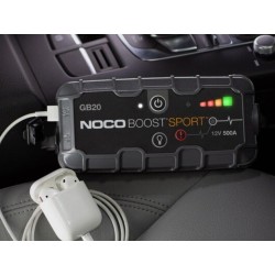 Arrancador de batería NOCO Boost Sport GB20 500A 12V