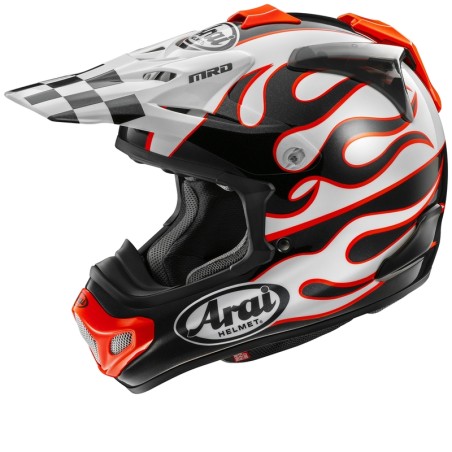 ARAI MX-V EVO Flame Helmet | Motocenter Company