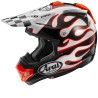 ARAI MX-V EVO Flame Helmet | Motocenter Company