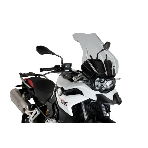 Cúpula Touring Plus de Puig para BMW F750GS (18') / BMW F850GS (18'-) / BWM F850 GS Adv (19'-) con cúpula OEM Estándar.