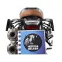 Soporte lateral estilo C-Bow en negro para BMW R nineT Scrambler (2016-) de Hepco&Becker