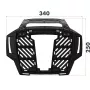 FijaciÃ³n lateral estilo Alurack en negro para HONDA X-ADV (2017-)