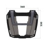 Easyrack pannier rack for HONDA X-ADV (2017-) by Hepco & Becker