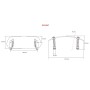 Puig universal multi-adjustable visor