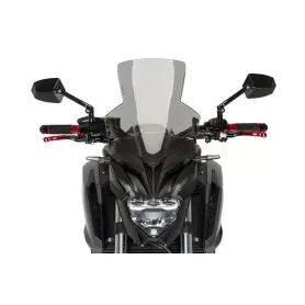 Cúpula Sport Carenabris Naked Nueva Generación de Puig para Honda CB650F (-2017) - Ahumado Oscuro