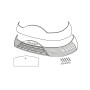 Catadióptrico Rojo para baúl Shad SH-46 (2017)
