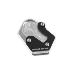 Side stand support base extension silver / black for BMW F 900 R (2020-)