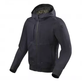 Chaqueta de moto Revit con Capucha Stealth 2 - Azul