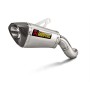 Slip-on Akrapovic silencer for Kawasaki Z900 (2020)