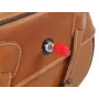 Set of buffalo sandbrown saddlebags for hepcobecker saddlebag carrier tube