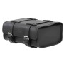 Bolsa trasera LEGACY de cuero  - negro de Hepco-Becker