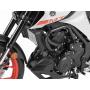 Hepco&Becker engine protection footboard in black for Yamaha MT-03