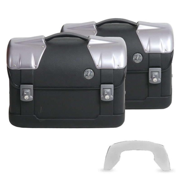 Alforjas moto Strayker para soporte C-Bow