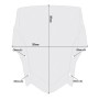 Cúpula Givi para Yamaha Ténéré 700 - Mediana