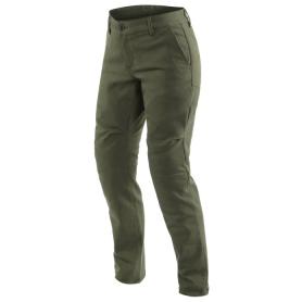 Pantalón Moto Dainese Chinos Lady - Verde