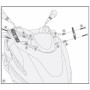 Givi clear windscreen mounting kit for Yamaha Tricity 125-155
